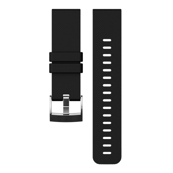 SUUNTO(スント) TRAVERSE BLACK SILICONE STRAP SS021846000ブラック 腕時計用アクセサリー 腕時計 時計バンド アウトドアギア