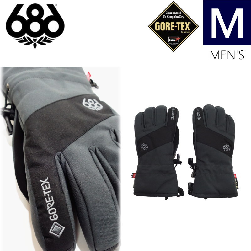 楽天市場】【686】2022/2023 Mens Gore-Tex Linear Under Cuff Glove