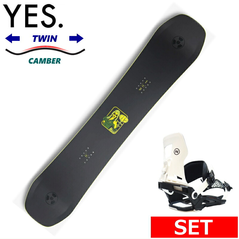 26 YES. SHIFTER 3D+NIDECKER MUON-X メンズ スノーボード2点セット オールラウンド カービング 型落ち 日本正規品 ワックス+ダリング+取付サービス そのまま使える｜Snowboard＆Ski オフワン国道16号