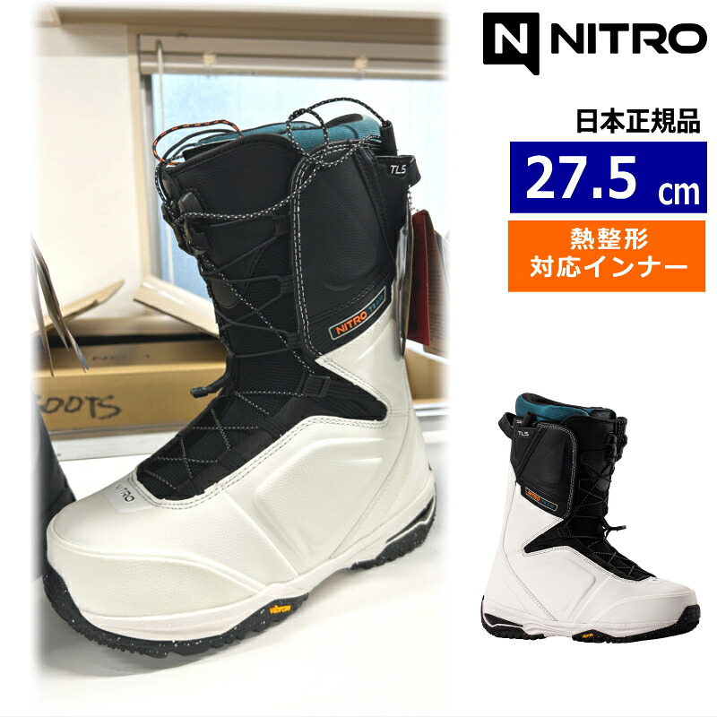 【早期取って置く商いもの】 26-27 NITRO TEAM TLS ｶﾗｰ:White  27.5糎 ナイトロ 野球クラブ メンズ スノーボードブーツ スピードレース 熱働き掛ける相応う ニューモデル