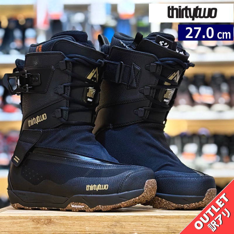 【アウトレット】メンズ スノーボードブーツ 25-26 THIRTYTWO JONES MTB LITE BOA '25 ｶﾗｰ:BLACK 27cm サーティーツー 型落ち 日本正規品｜Snowboard＆Ski オフワン国道16号