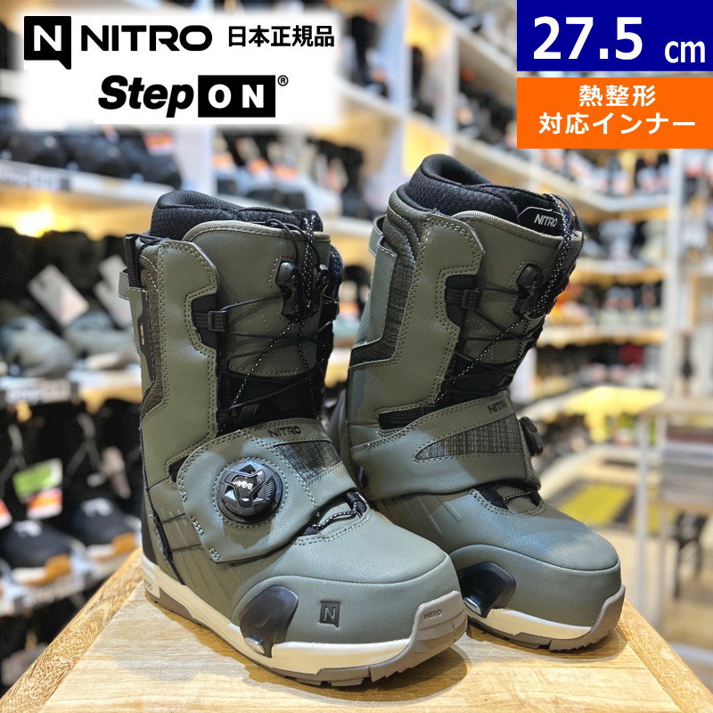 楽天市場】25-26 NITRO PROFILE STEP ON TLS ｶﾗｰ:Shadow 28cm ナイトロ