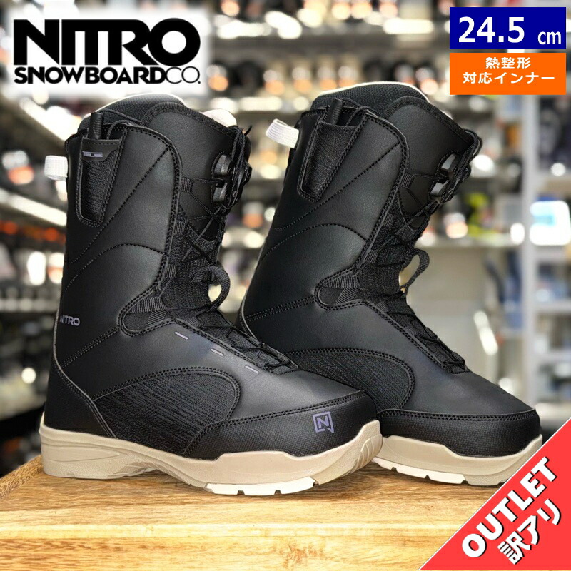 ほぼ未使用　25.0 ナイトロ　ブーツ　NITRO EL MEJOR TLS NITRO(スポーツ) ラスト1足 26.5cm NITRO ナイトロ スノーボード