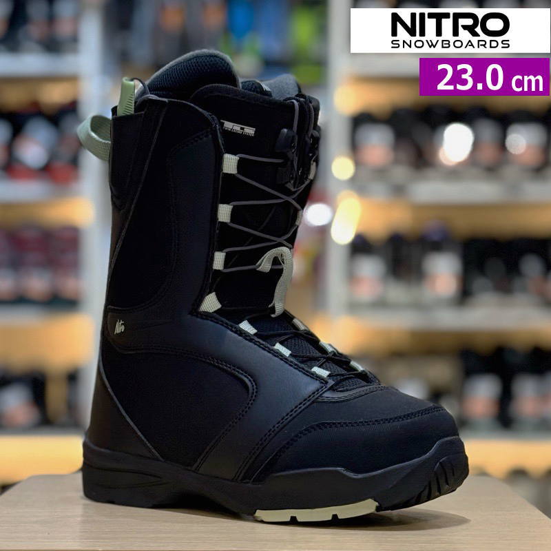 レディース スノーボードブーツ 22-23 NITRO FLORA TLS ｶﾗｰ:Black Mint 23cm ナイトロ フローラ 型落ち 日本正規品｜Snowboard＆Ski オフワン国道16号