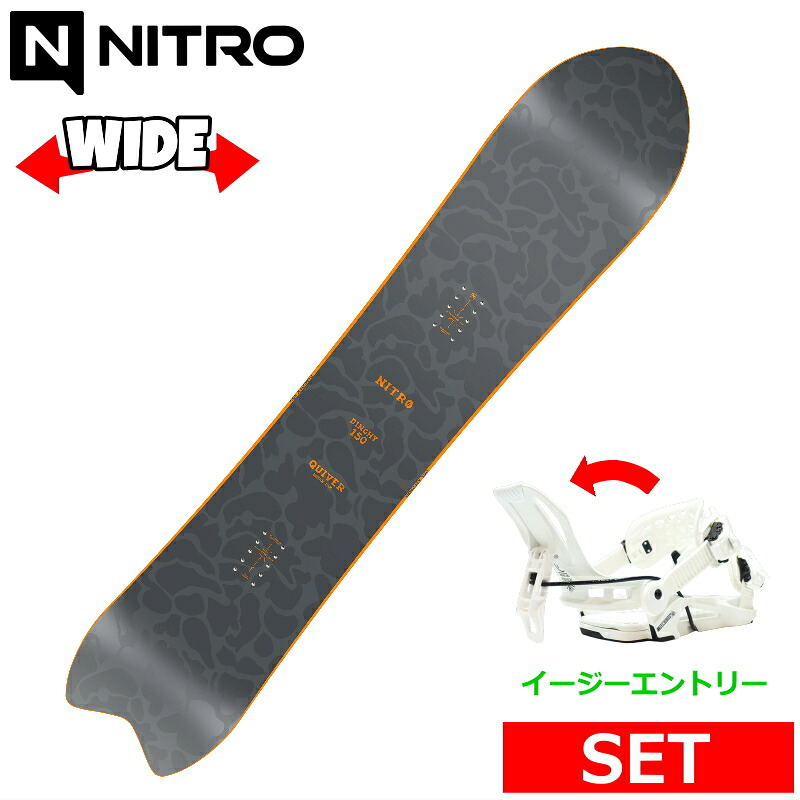 25-26 NITRO DINGHY+NIDECKER FENIX L メンズ スノーボード2点仕掛ける 広広としたゲーム盤型挙げ句の果て 日本置き目品 蝋涙+ダリング+初っ切りお持て成し そのまま使える