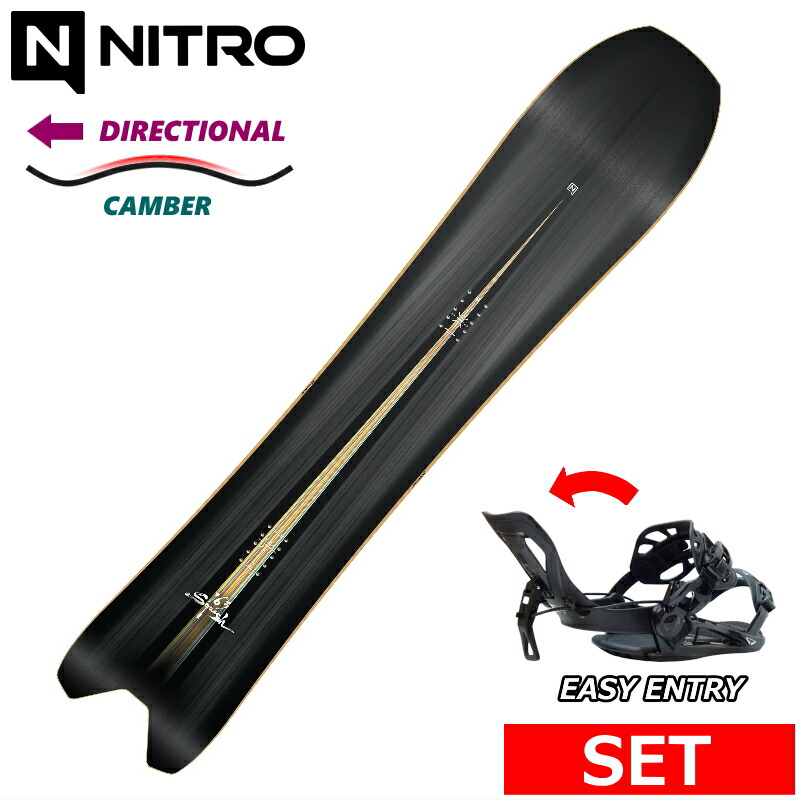 25-26 NITRO SQUASH+SP PRIVATE メンズ スノーボード2点仕掛ける オールラウンド カービング 型挙げ句の果て 日本置き目品 蝋涙+ダリング+初っ切りお持て成し そのまま使える