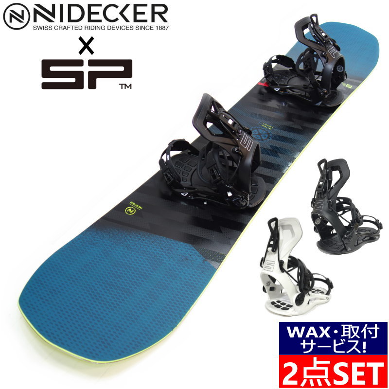 専用】左のみ新品 ナイデッカー バインディング スノーボード NIDECKER-