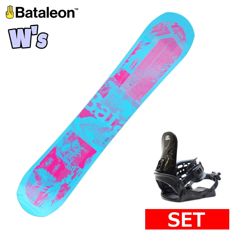 24-25 BATALEON Distortia+ZUMA BINDING レディース スノーボード2点セット 女性用 型落ち 日本正規品 ワックス+ダリング+取付サービス そのまま使える｜Snowboard＆Ski オフワン国道16号