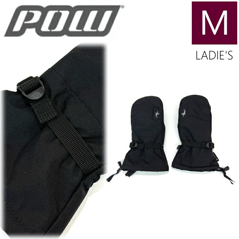 ◎24-25 POW TWISP GTX MITT ｶﾗｰ:BLACK  ﾚﾃﾞｨｰｽMｻｲｽﾞ パウ ツイスプ  スキーの板 スノーボード  レディース GORE-TEX ゴアテックス グローブ 防寒 雨合羽日本置き目品