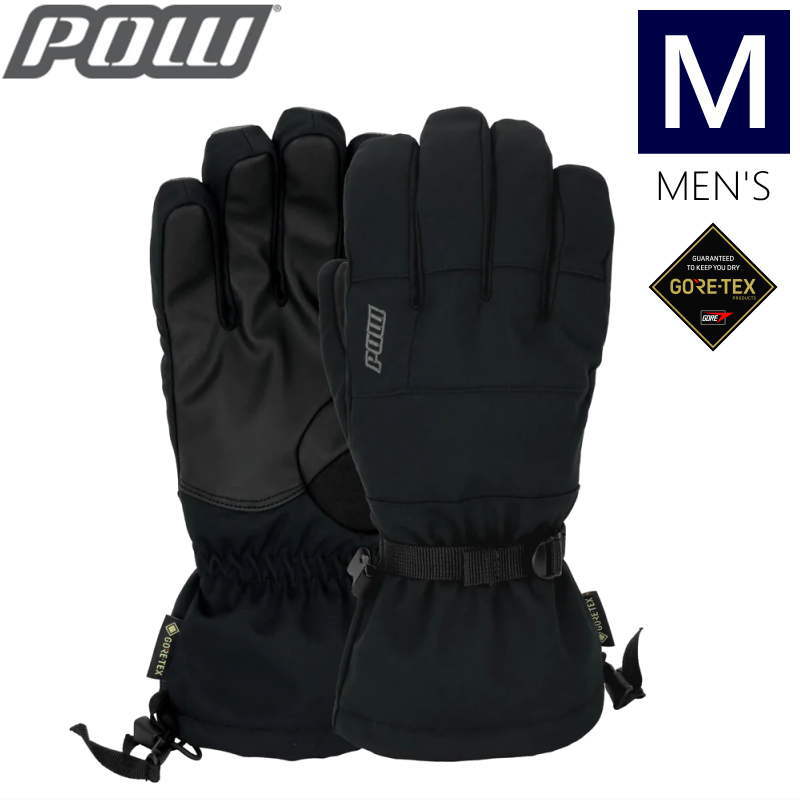 【楽天市場】【即納】 2223 POW Trench GTX Glove Black Mサイズ パウ トレンチ グローブ スキー