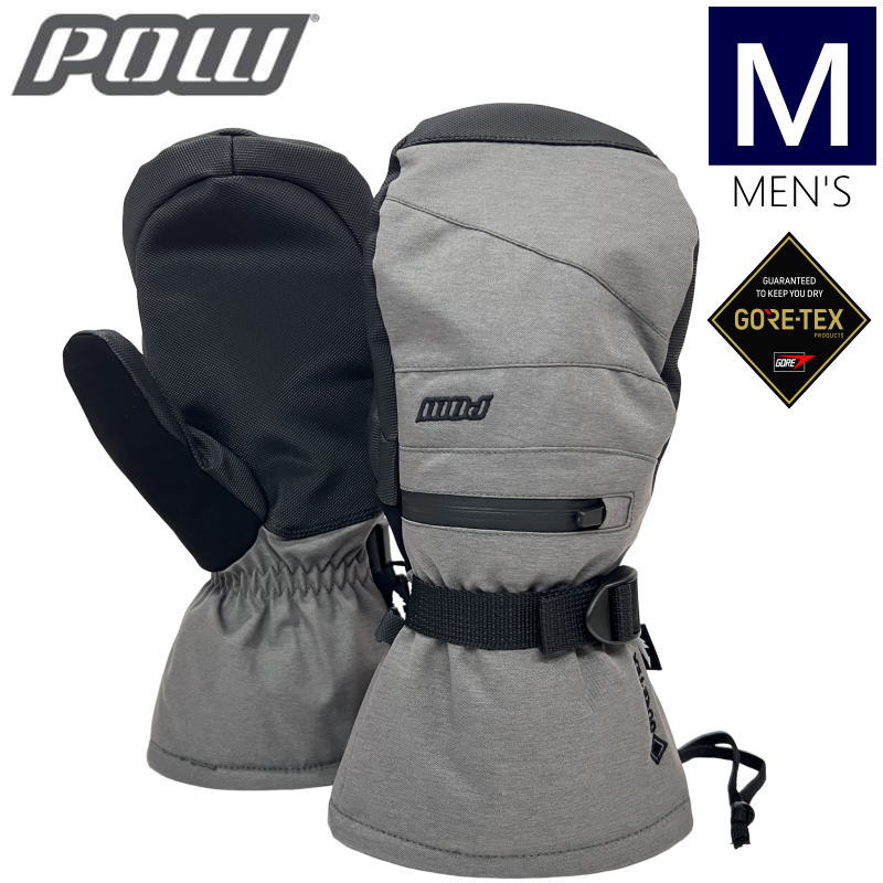 楽天市場】【即納】 ○22-23 POW Trench GTX Mitt Grey Lサイズ