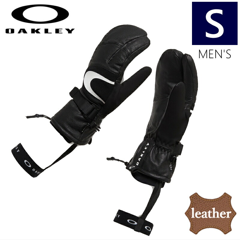 ★25-26 OAKLEY TIMBERLINE 3-FINGER GLOVE ｶﾗｰ:BLACKOUT Sｻｲｽﾞ オークリー ティンバーライン トリガーミトン スキー スノーボード メンズ 手袋 防寒 防水日本正規品