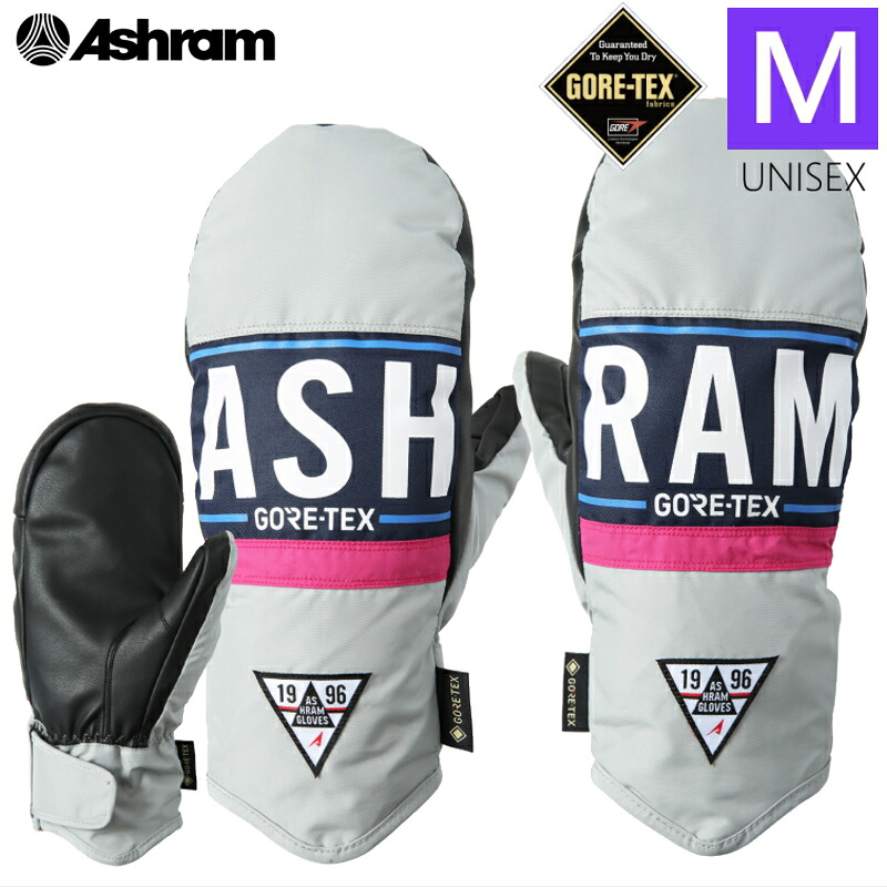 ★25-26 Mｻｲｽﾞ 26 Ashram DGMA ｶﾗｰ:GREY/NAVY ﾕﾆｾｯｸｽ Mｻｲｽﾞ アシュラム ドグマ スキー スノーボード メンズ　GORE-TEX ゴアテックス 内側五本指 手袋 防寒 防水日本正規品｜Snowboard＆Ski オフワン国道16号