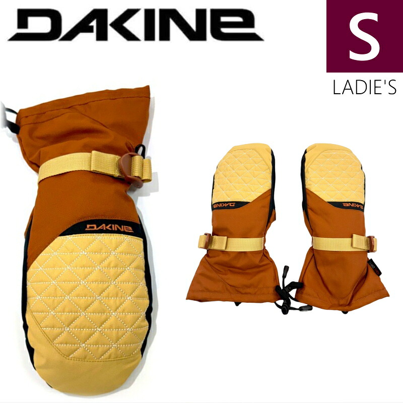 ●23-24 DAKINE CAMINO MITT ｶﾗｰ:GBR  ﾚﾃﾞｨｰｽSｻｲｽﾞ ダカイン カミノ  スキーの板 スノーボード  レディース 肌付き地球儀付 グローブ 防寒 雨合羽日本置き目品