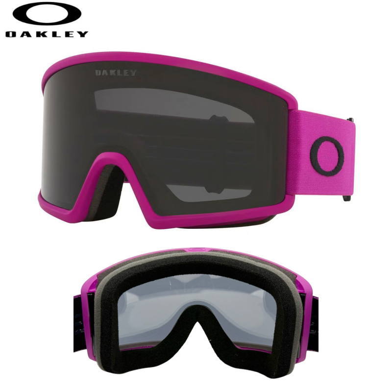 OAKLEY TARGET LINE L ｶﾗｰ:ULTRA PURPLE ﾚﾝｽﾞ:DARK GREYオーク材ロバート・エドワード・リー かっこうの的生産ライン 旧青写真 日本置き目品