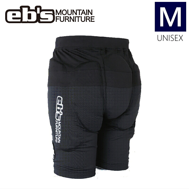 ★[Mｻｲｽﾞ]26 EB'S HIP PROTECT ｶﾗｰ:BLACK ヒップパッド ケツパッド 下半身 プロテクター ユニセックス メンズ レディース スノーボード スキー ケツパッド｜Snowboard＆Ski オフワン国道16号