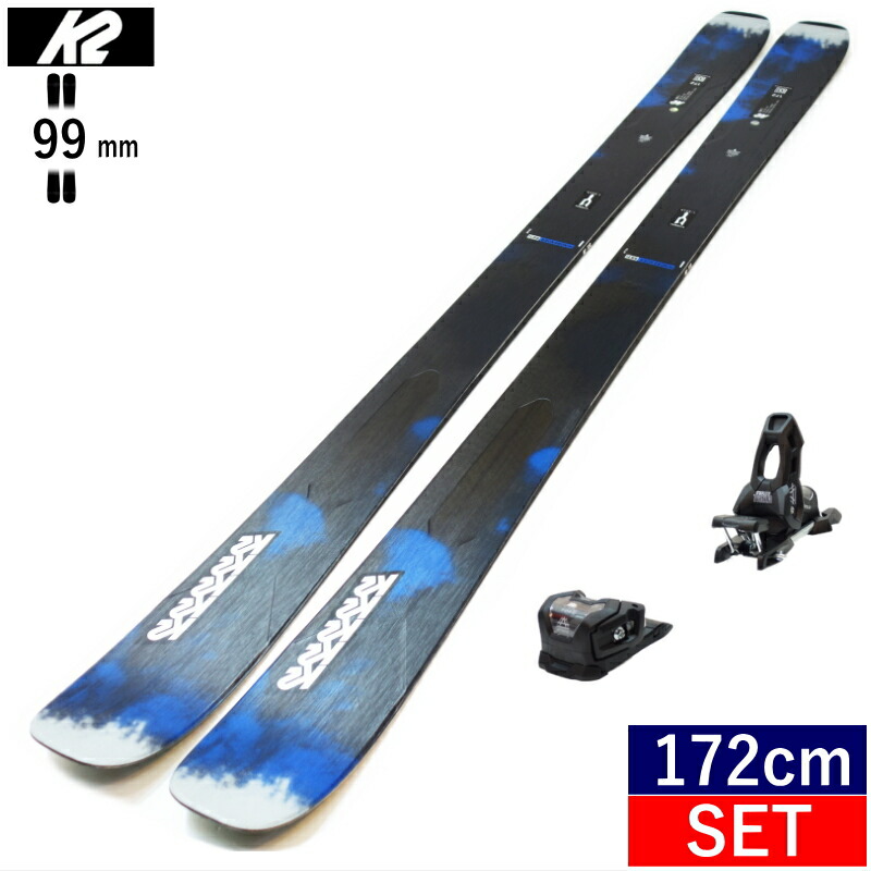 K2 MIND BENDER スキー バインディング付き99Ti長さ170cm K2 Mindbender 99Ti Men's Skis 2026 | K2 Skis and K2 Snowboarding