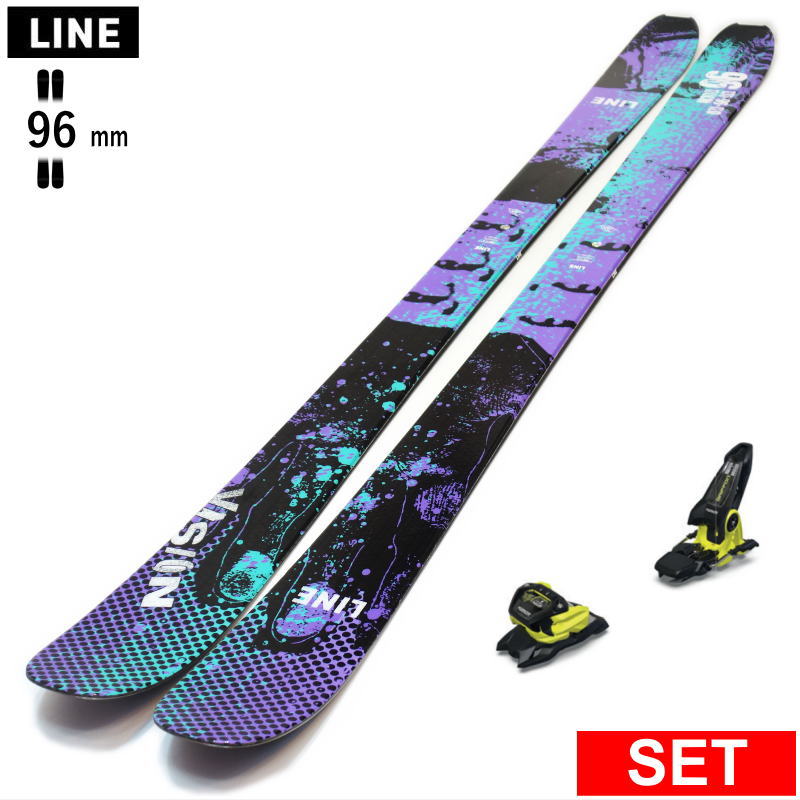 楽天市場】LINE VISION 96+XPRESS 10 GW ワンタッチ調整ビンディング付