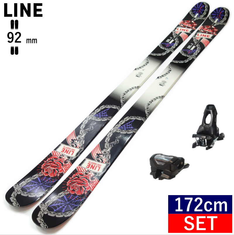 17-18 LINE SKIS ハニーバジャー 172cm - スキー