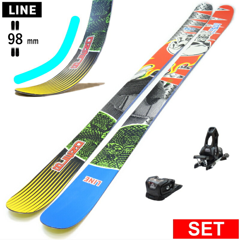 楽天市場】RIOT SKIS CYPHER+ATTACK 11LYT[180cm/センター幅102mm幅