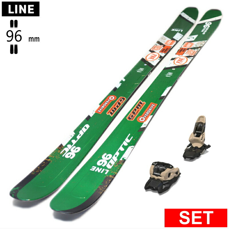 [真っただ中幅96粍 163糎|170糎|177糎]LINE OPTIC 96+SQUIRE 11 伝達ルート 26模範例スキーの板板仕掛ける セミファットスキー 無償性スキーの板