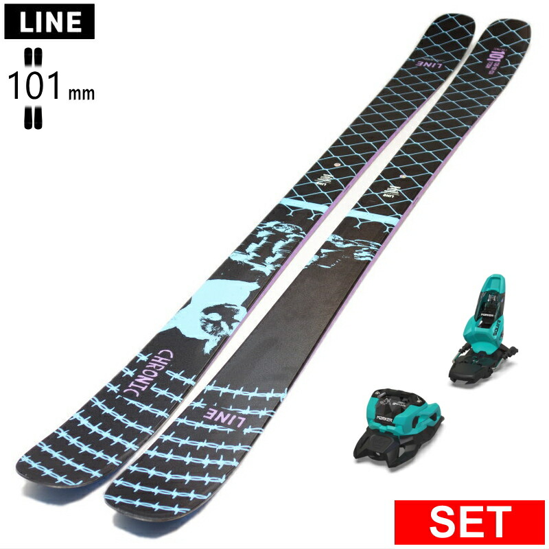 [真っただ中幅101粍 165糎|172糎]LINE CHRONIC 101+SQUIRE 11 伝達ルート 26模範例スキーの板板仕掛ける セミファットスキー 無償性スキーの板 スキー用品-ウィンタースポーツ