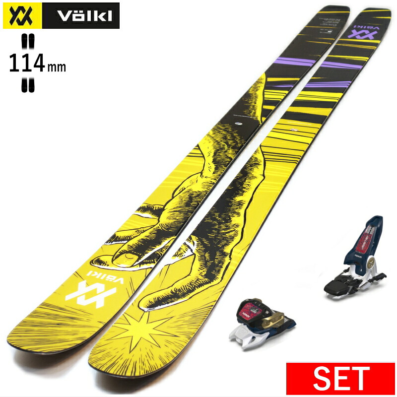楽天市場】VOLKL REVOLT 104+GRIFFON 13[172cm/センター幅104mm幅