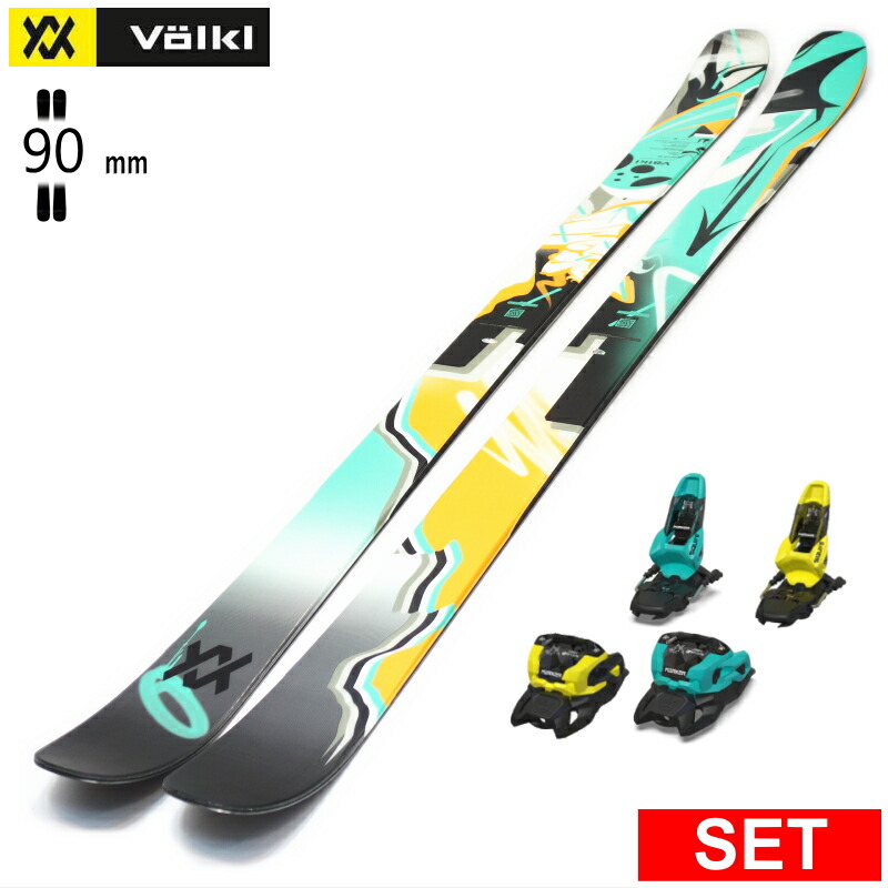 楽天市場】[センター幅90mm 168cm|174cm]VOLKL REVOLT 90+SQUIRE 11