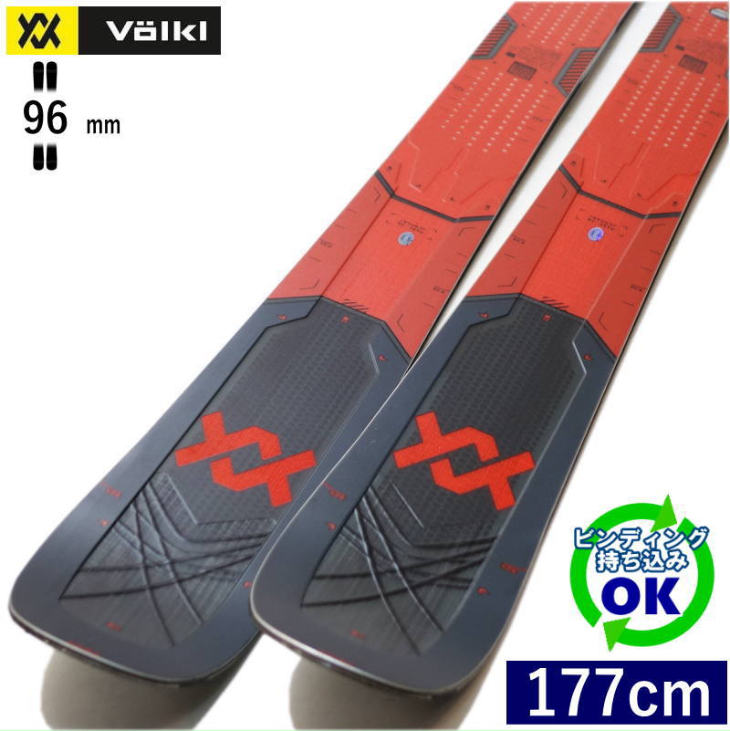 VOLKL M7 MANTRA[177cm/96mm幅] 25-26 フォルクル マントラ フリースキー オールマウンテン カービングスキー 板単体 日本正規品 【持込取付可】