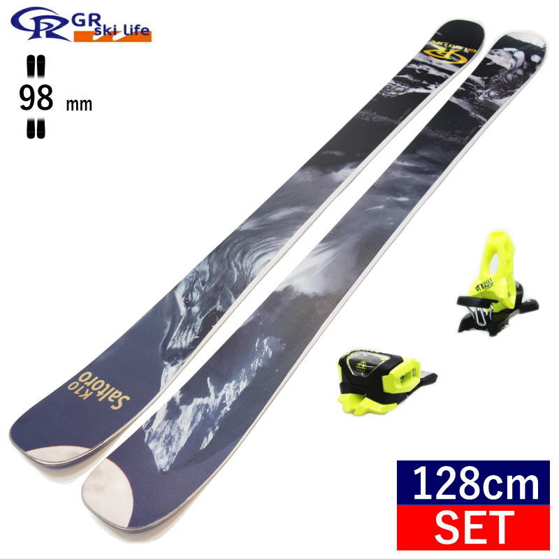 堅実な究極の 105cm 105mm幅 GR ski life OverDose ATTACK 11 GW ス
