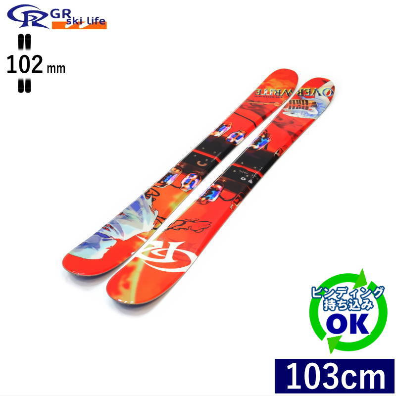 GR Ski life OverWrite[103珊/102粍幅] 25-26 ジーアールスキーライフ 大層らしい点火装置 無償性スキーの板 オールお山 ツイン心付け 板単体 日本定め事品 【持込滑りだし可】