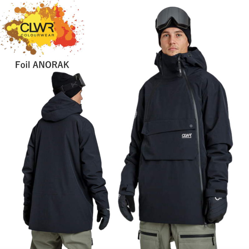 CLWR ○ Foil Anorak JKT PURPLE XLサイズ メンズ スノーボード