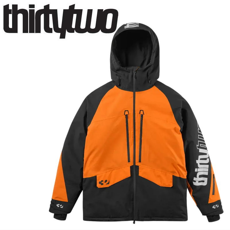 25-26 THIRTYTWO LASHED INSULATED JACKET ｶﾗｰ:BLACK サーティツー 上衣 JKT メンズ スノーボード スキーの板 スノボウェア ★ 型挙げ句の果て 旧ひな形 日本定め事品