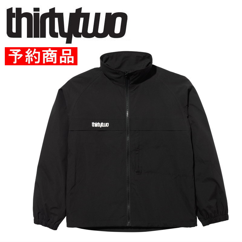 【早期予約商品】☆ 26-27 THIRTYTWO 32 CLASSIC WINDBREAKER JACKET BLACK サーティーツー スノボウェア メンズ スノーボード ジャケット JKT 日本正規品