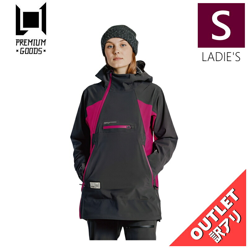▲ラスト1点 【アウトレット】22-23 L1 ATLAS JKT カラー:PHANTOM FUCHSIA Sサイズ エルワン エルワン ジャケット JACKET レディース スノーボード スキー スノボウェア シンプルスタイル 型落ち 日本正規品|Snowboard&Ski オフワン国道16号
