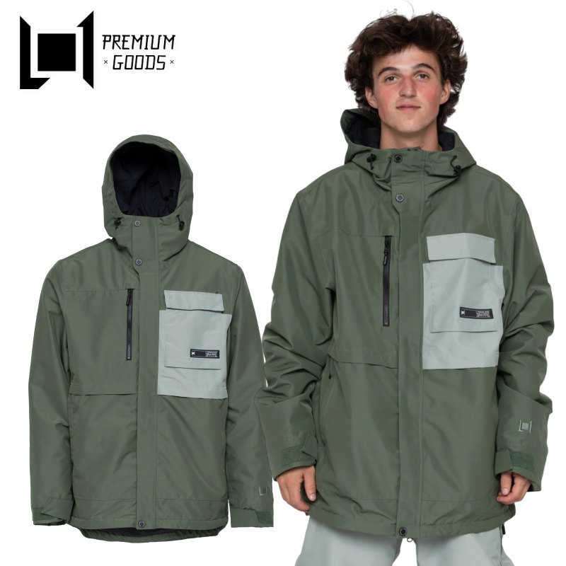 希少　20-21 L1 ASHLANDエルワン アシュランド スノーボードウェア L1 PREMIUM GOODS 22-23モデル VENTURE JACKET エルワン