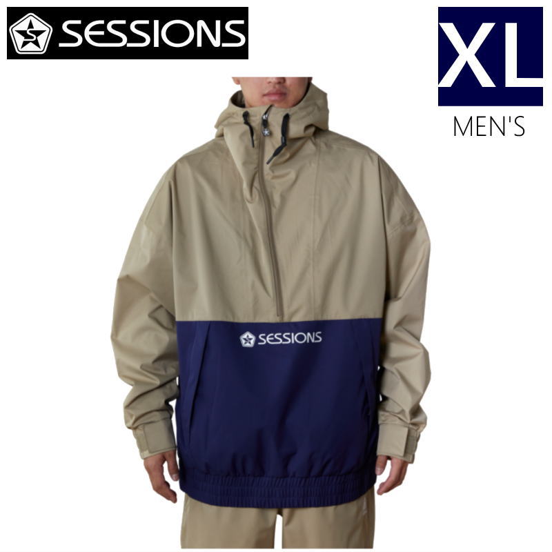 楽天市場】△ラスト1点 ○ SESSIONS MISSION 1/4 ZIP HOOD 2L+LINER