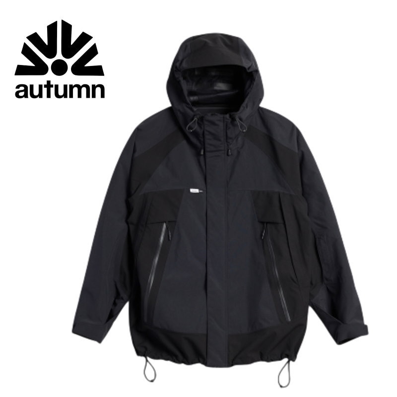 ★ 25-26 AUTUMN CREST 3L JACKET ｶﾗｰ:BLACK 秋期 スノボウェア メンズ スノーボード 上衣 JKT 型挙げ句の果て 旧ひな形 日本定め事品
