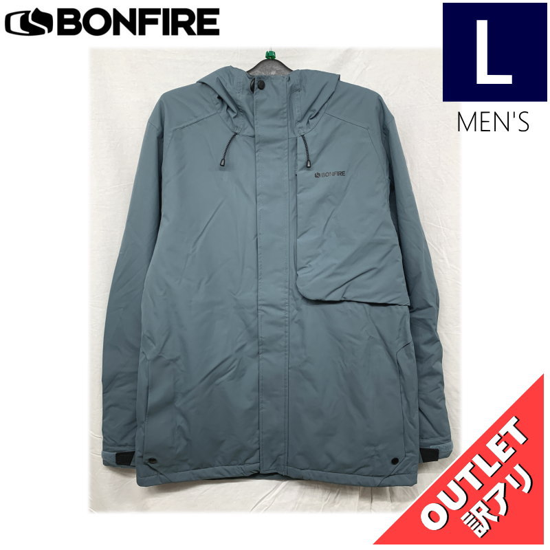 OUTLET】 BONFIRE VECTOR INSULATED JKT カラー:SLATE Lサイズ