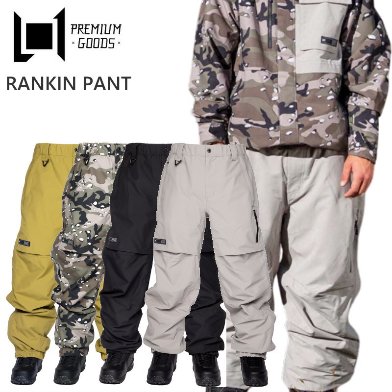 L1 ○ CHINO PNT COFFEE XLサイズ メンズ スノーボード スキー