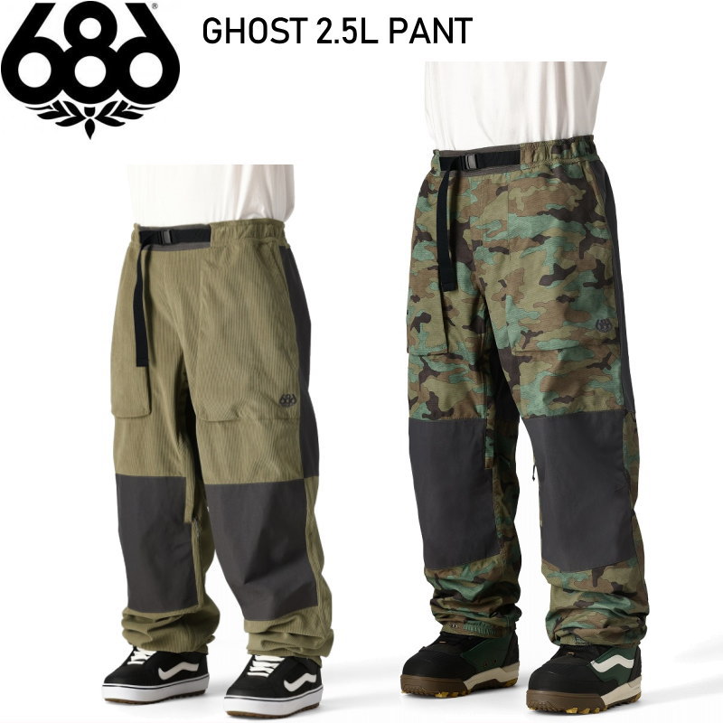 楽天市場】【20%OFF】24−25 686 2.5L GHOST PANT SAGE CORDUROY