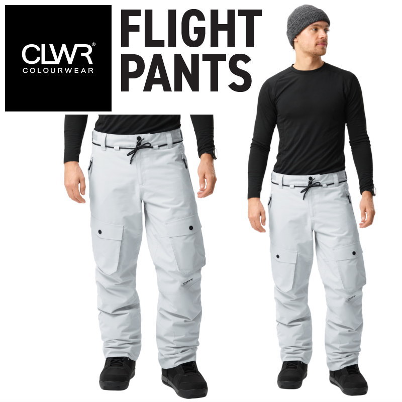 ★ 25-26 CLWR FLIGHT PANTS ｶﾗｰ:LT GREY カラーウェア スノボウェア メンズ スノーボード パンツ PNT 日本正規品｜Snowboard＆Ski オフワン国道16号 14,993円