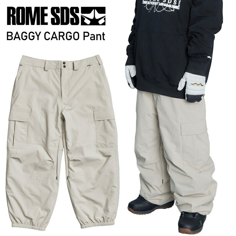 楽天市場】◎ 24-25 ROME SDS BAGGY CARGO PANT ｶﾗｰ:KHAKI バギー