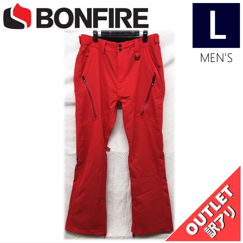 BONFIRE 【OUTLET】 BLACKLINE GAITER PNT カラー:MAROON L
