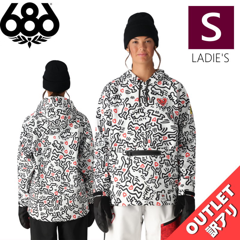 ホワイト ライダースジャケット型 スノボーウエア S パープル ゼブラ ホワイト ライダースジャケット型 スノボーウエア S パープル