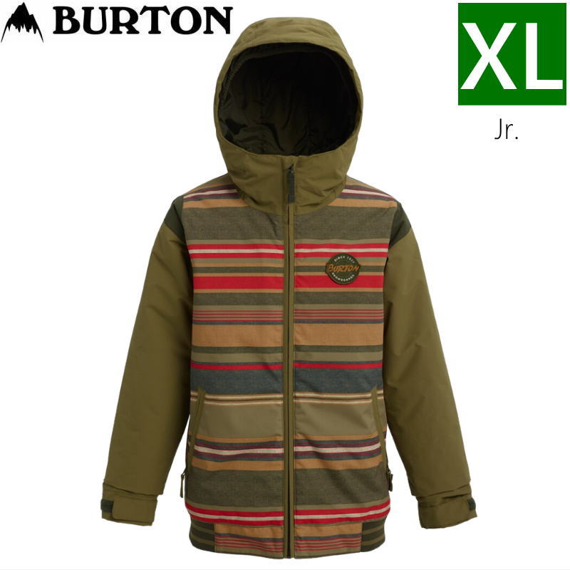 Xlサイズ Burton Gameday Jkt カラー Gratz Stripe バートン キッズ ジュニア スノーボードウェア スキー ゲームデイジャケット 日本正規品 19 バートン 型落ち 旧モデル キッズウェア Crowns ジャケットとパンツをつなぐ Workingup Com Ec