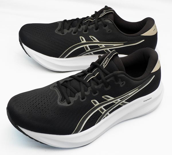 【アシックス32cm】【送料込】ゲル-エキサイト11：黒×グレー(1011C079-001 GEL-EXCITE 11)：ビッグサイズ：大きいサイズ：スニーカー32cm