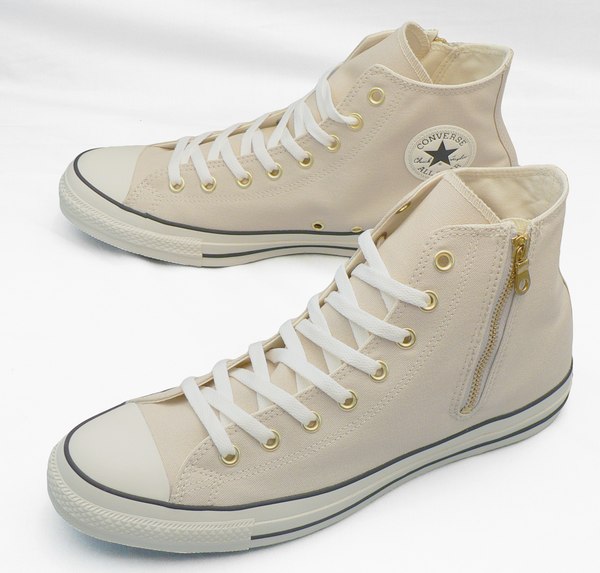 【コンバース30珊】【貨物輸送込】オールスター ゴールドジップ HI：オートミール(31314131 GOLDZIP HI)：ビッグ大きさ：大層らしい大きさ：スニーカー30珊