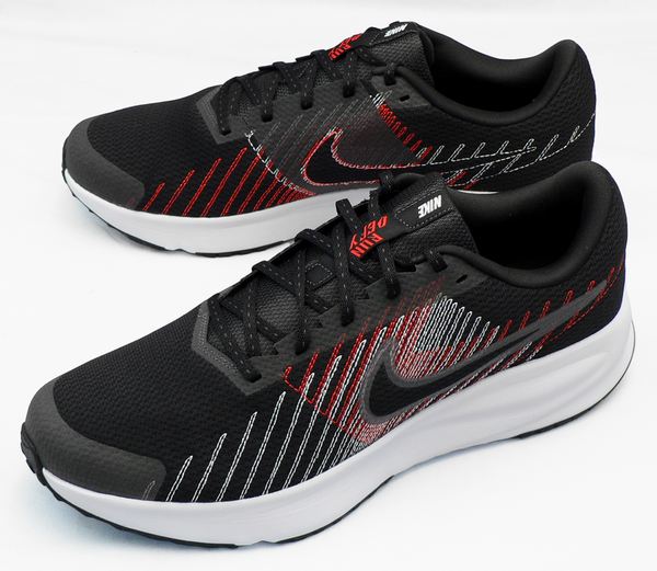 【ナイキ31cm】【送料込】ラン デファイ：黒×グレー×赤(HM9594 001 RUN DEFY)：ビッグサイズ：大きいサイズ：スニーカー31cm
