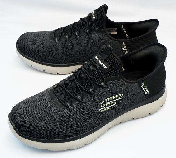 【スケッチャーズ31cm】【送料込】：スリップインズ：サミッツ - キーペース：黒(232469W/BLK SUMMITS-KEY PACE)：ビッグサイズ：大きいサイズ：スニーカー31cm